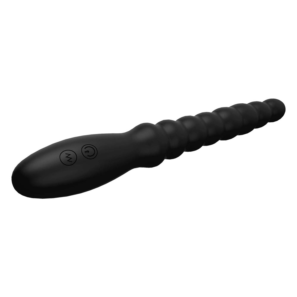 Ass-Sation Magic Wand Anal Vibe Black | 782631328417 | Available at EroticWarehouse.com