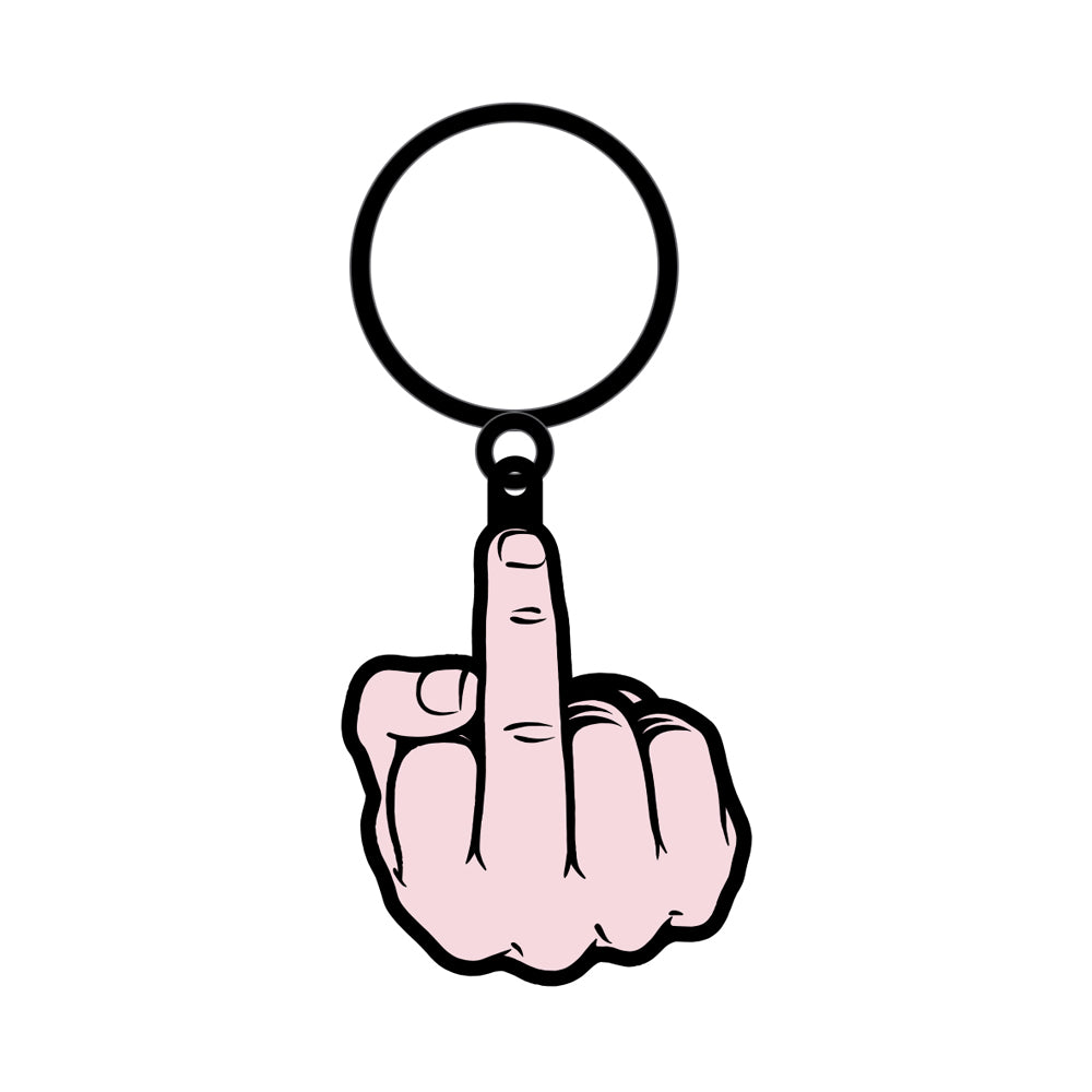 Middle Finger Keychain | 785571086751 | Available at EroticWarehouse.com