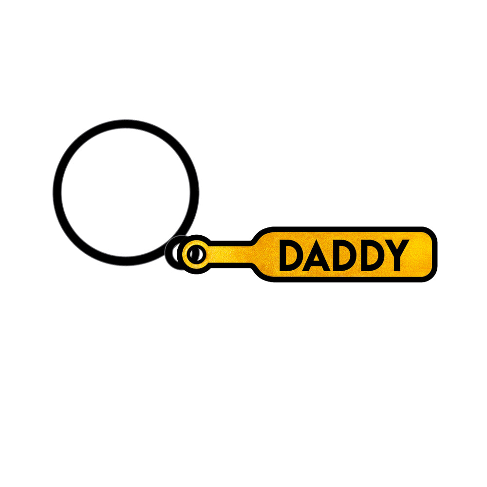 Daddy Paddle Keychain | 785571086768 | Available at EroticWarehouse.com