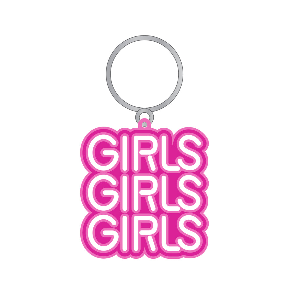 Girls Girls Girls Key Chain | 785571086898 | Available at EroticWarehouse.com