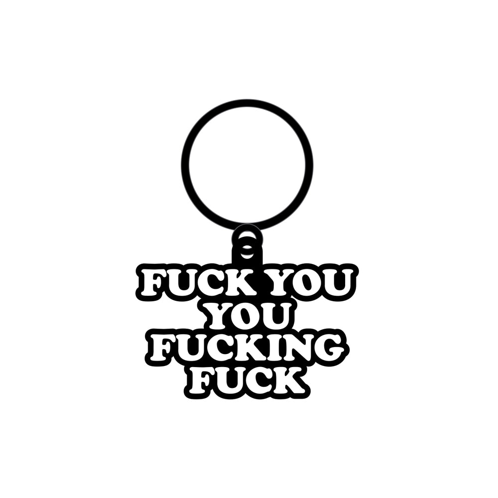 Fuck Fuck Fuck Key Chain | 785571086973 | Available at EroticWarehouse.com