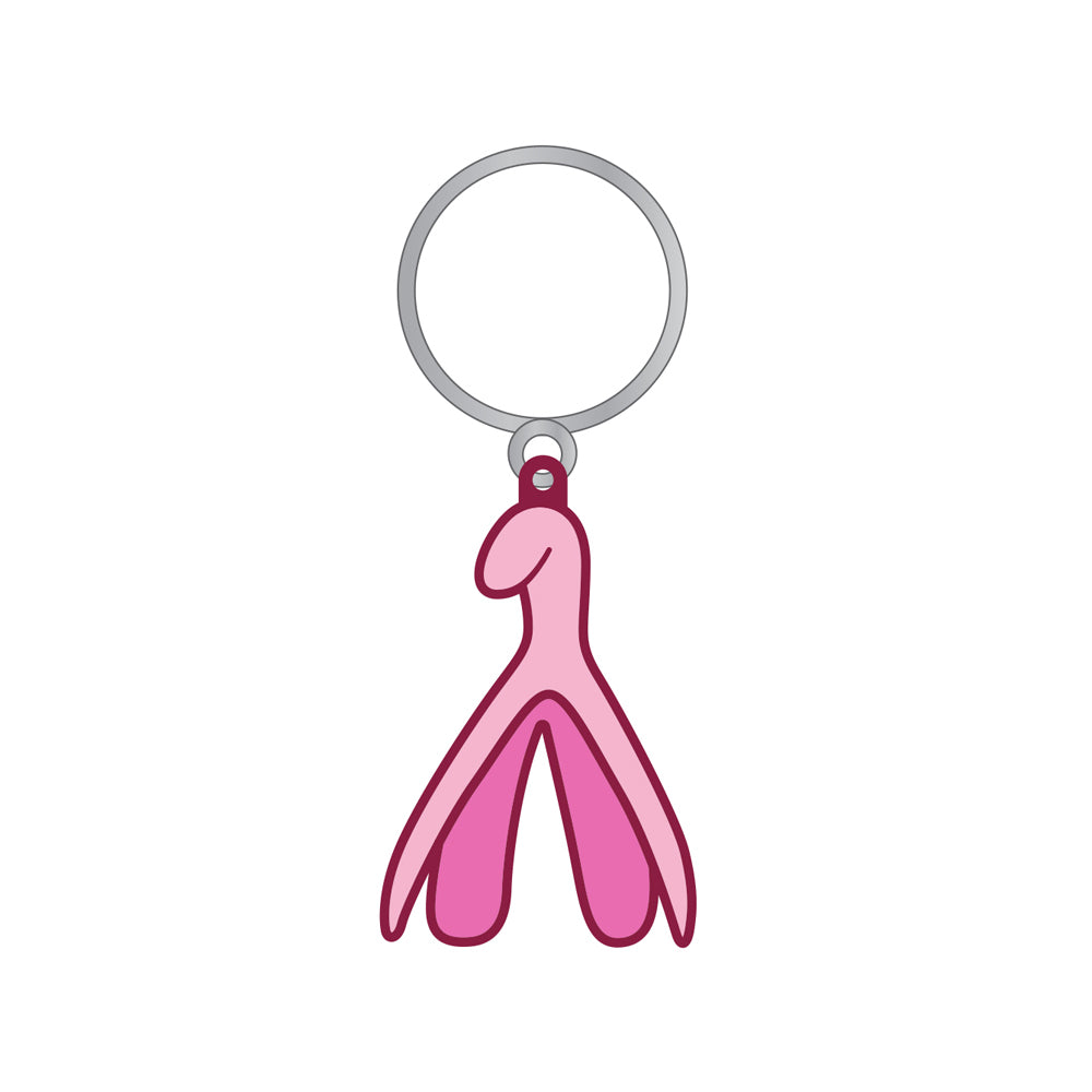 Clitoris Key Chain | 785571087024 | Available at EroticWarehouse.com