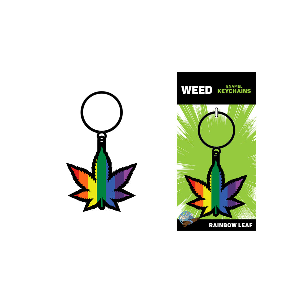Leaf: Rainbow Keychain | 785571087055 | Available at EroticWarehouse.com