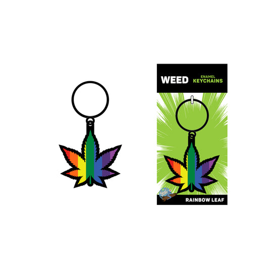 Leaf: Rainbow Keychain | 785571087055 | Available at EroticWarehouse.com