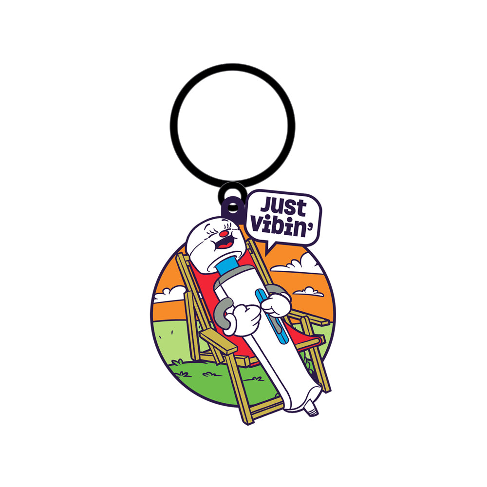 Fuck Buddies Just Vibin Keychain | 785571087086 | Available at EroticWarehouse.com