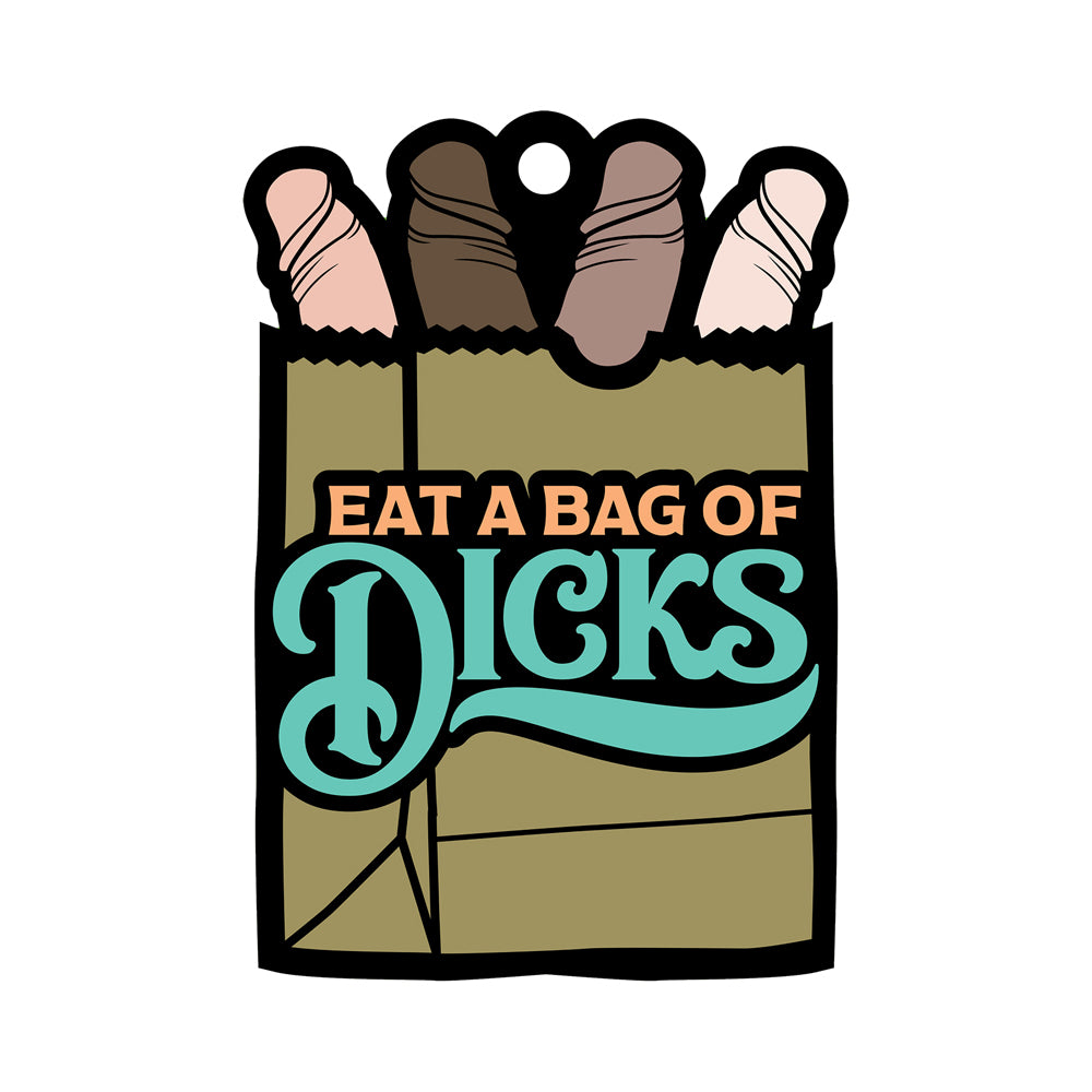 Bag Of Dicks Air Freshener | 785571087192 | Available at EroticWarehouse.com