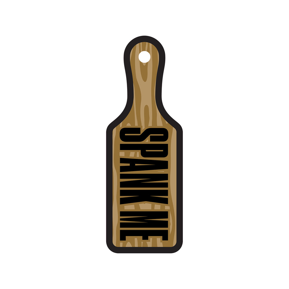 Spank Me Paddle Air Freshener | 785571087246 | Available at EroticWarehouse.com