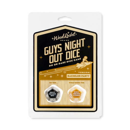 Guys Night Out Dice Bachelor Party | 785571087567 | Available at EroticWarehouse.com