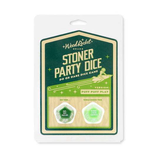 Stoner Party Dice Puff Puff Play Pin | 785571087581 | Available at EroticWarehouse.com