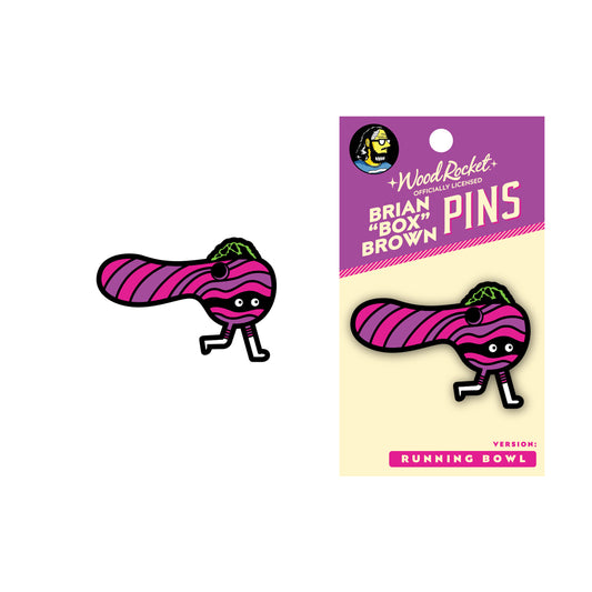 Box Brown Running Bowl Pin | 785571087857 | Available at EroticWarehouse.com