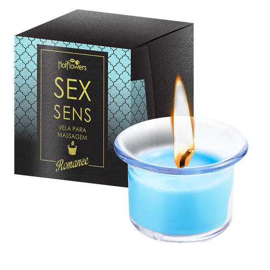 Body Scented Massage Candle Sexsens Romance Fragance 20g | 7898911442391 | Available at EroticWarehouse.com