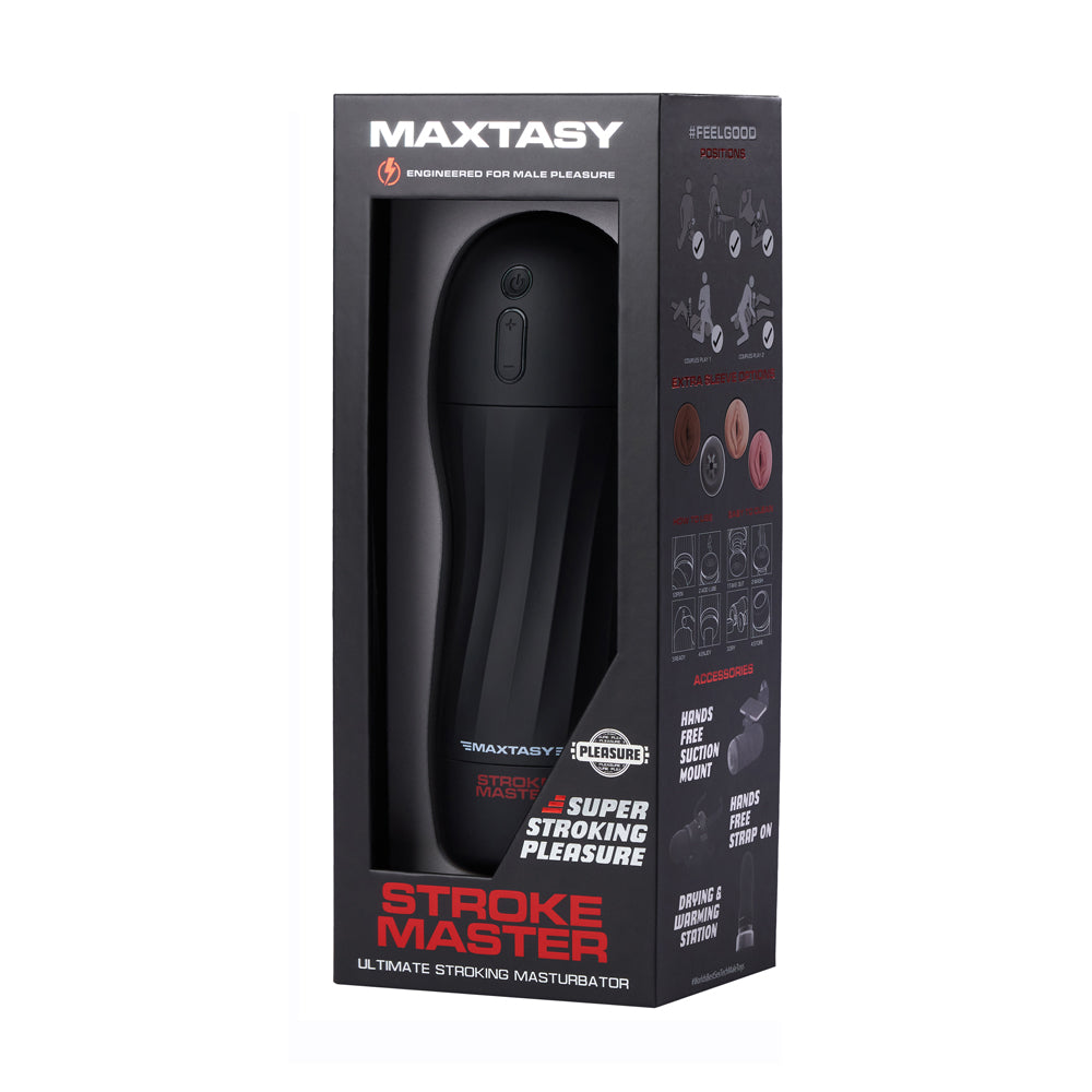 Maxtasy Stroke Master Standard Clear | 793072182483 | Available at EroticWarehouse.com