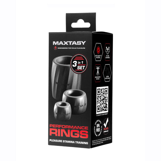 Maxtasy Performance Rings | 793072182971 | Available at EroticWarehouse.com