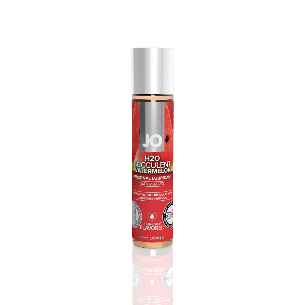 JO H2O Flavored Lubricant Watermelon 1 oz. | 796494101193 | Available at EroticWarehouse.com