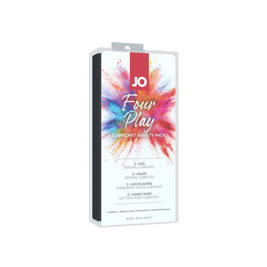 Jo Four Play Gift Set 8 X 10 ml. Foils | 796494106334 | Available at EroticWarehouse.com