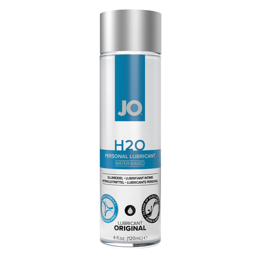 JO H2O Lubricant Original 4 oz. | 796494400357 | Available at EroticWarehouse.com