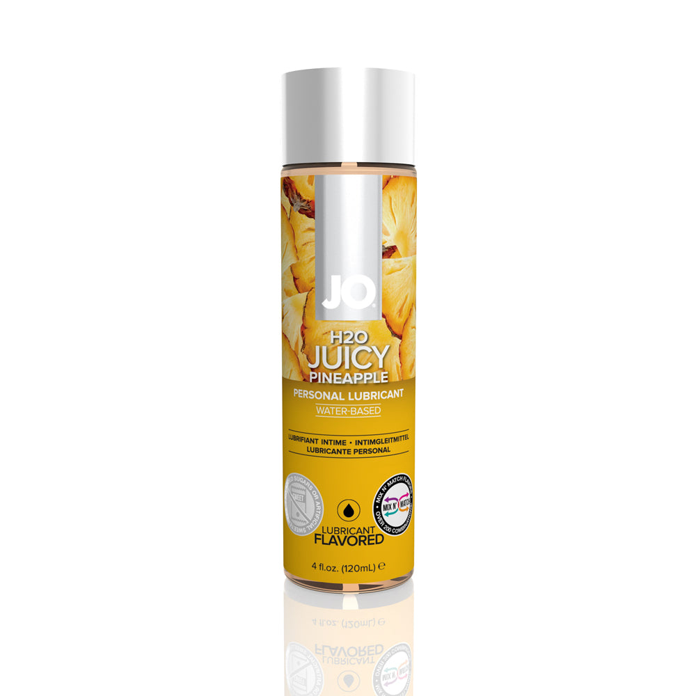 JO H2O Flavored Lubricant Juicy Pineapple 4 oz. | 796494401729 | Available at EroticWarehouse.com