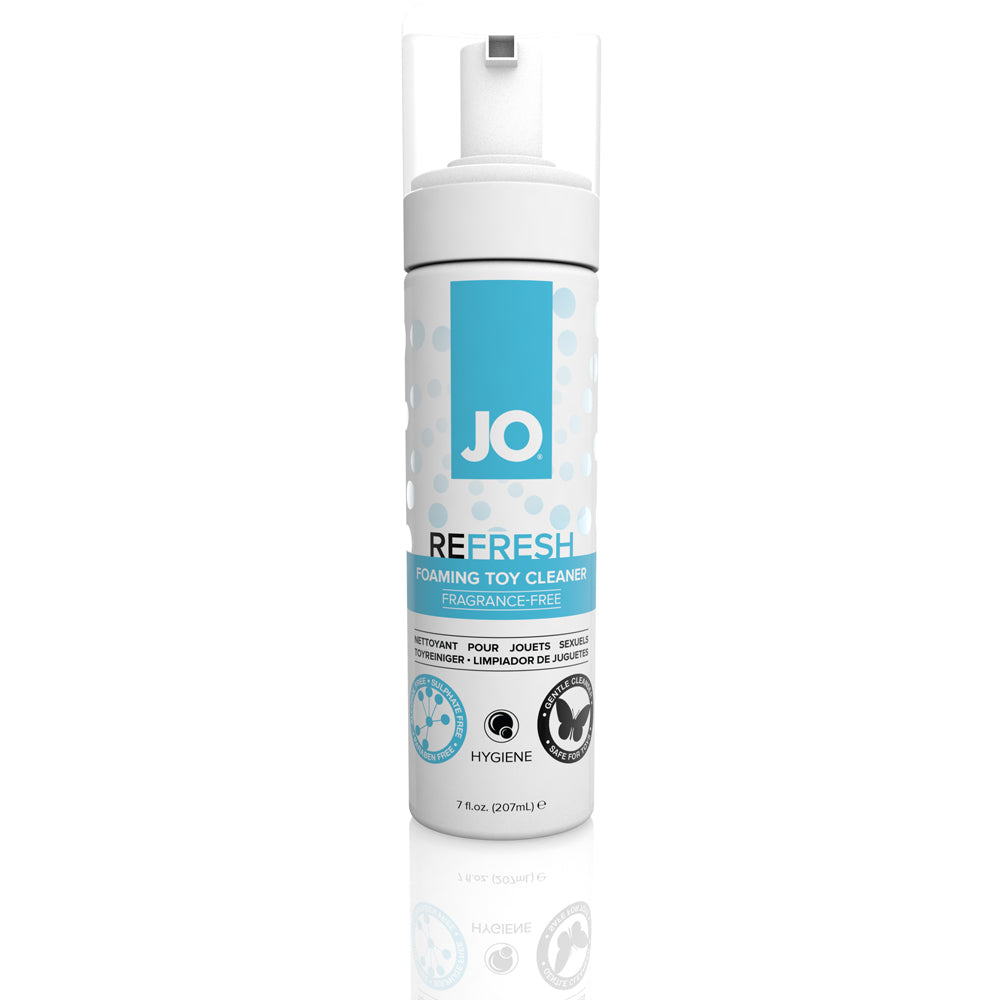 JO Refresh Foaming Toy Cleaner 7 oz. | 796494402009 | Available at EroticWarehouse.com