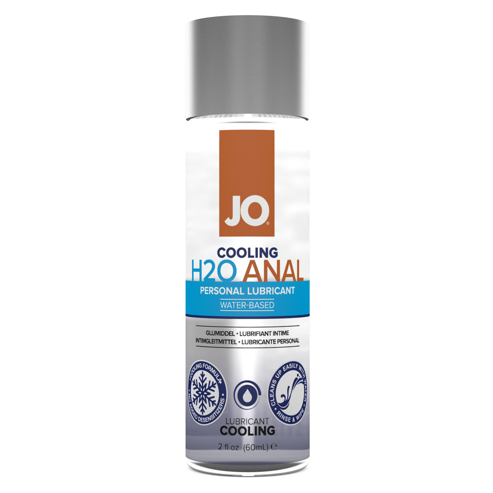 JO Anal H2O Lubricant Cooling 2 oz. | 796494402108 | Available at EroticWarehouse.com