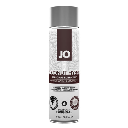 Jo Silicone Free Hybrid Lubricant With Coconut Original 4 oz. | 796494406564 | Available at EroticWarehouse.com