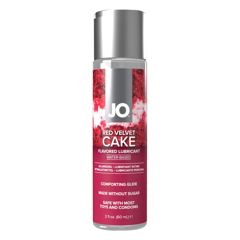 Jo Red Velvet Cake Flavored Lubricant 2 oz. | 796494420171 | Available at EroticWarehouse.com