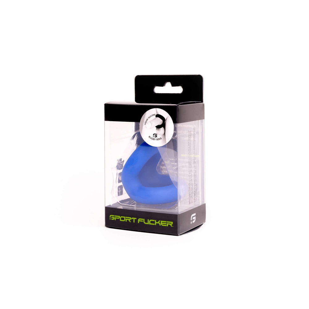 Sport Fucker Rugby Ring Blue | 810001683740 | Available at EroticWarehouse.com