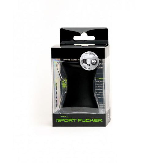 Sport Fucker Ergo Balls 60mm Black | 810001685683 | Available at EroticWarehouse.com