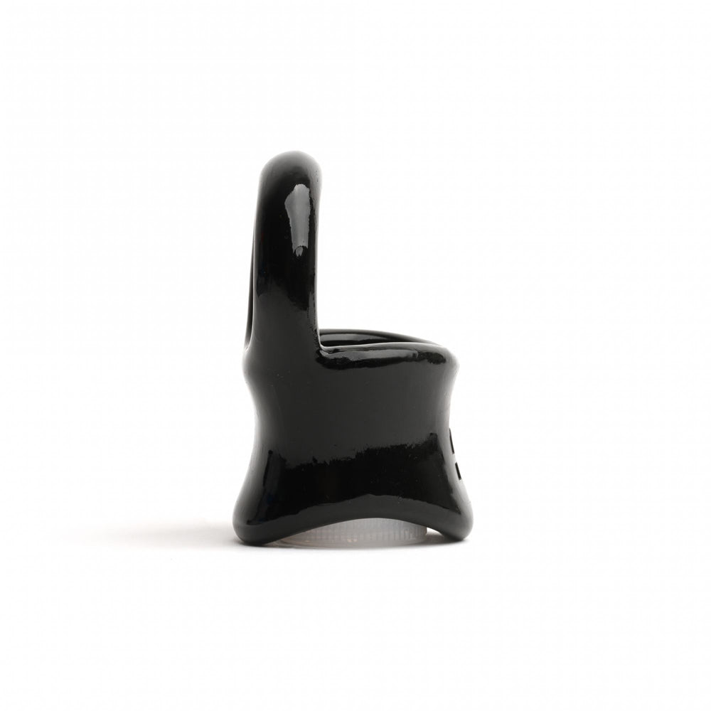 Sport Fucker Baller Ring Tpe Black | 810001687205 | Available at EroticWarehouse.com