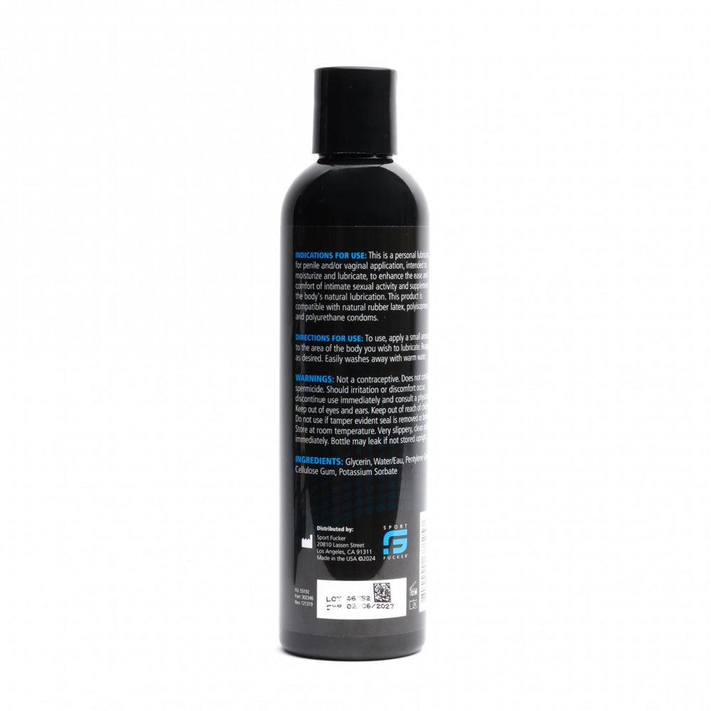 Sport Fucker Water Based Lubricant 8 oz. | 810001688257 | Available at EroticWarehouse.com