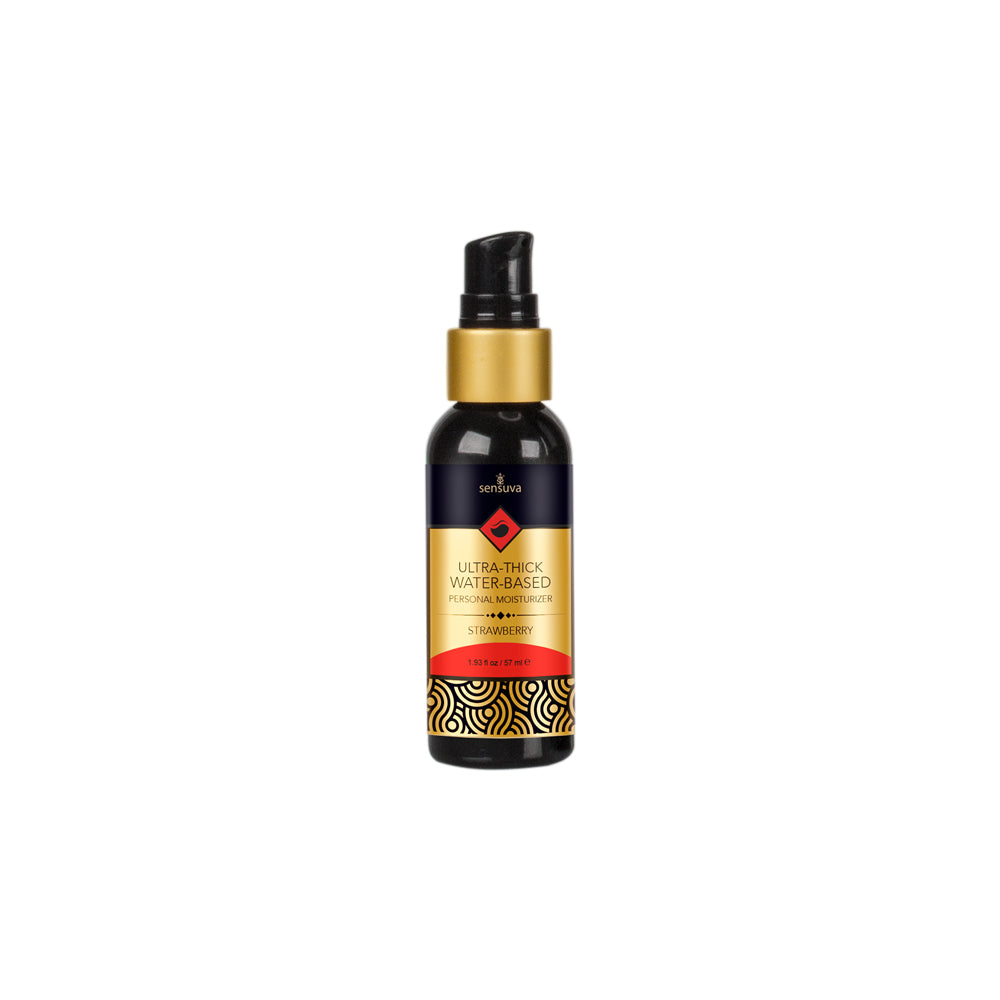 Ultra-Thick Water-Based Personal Moisturizer Strawberry 2 oz. Bottle | 810002660658 | Available at EroticWarehouse.com