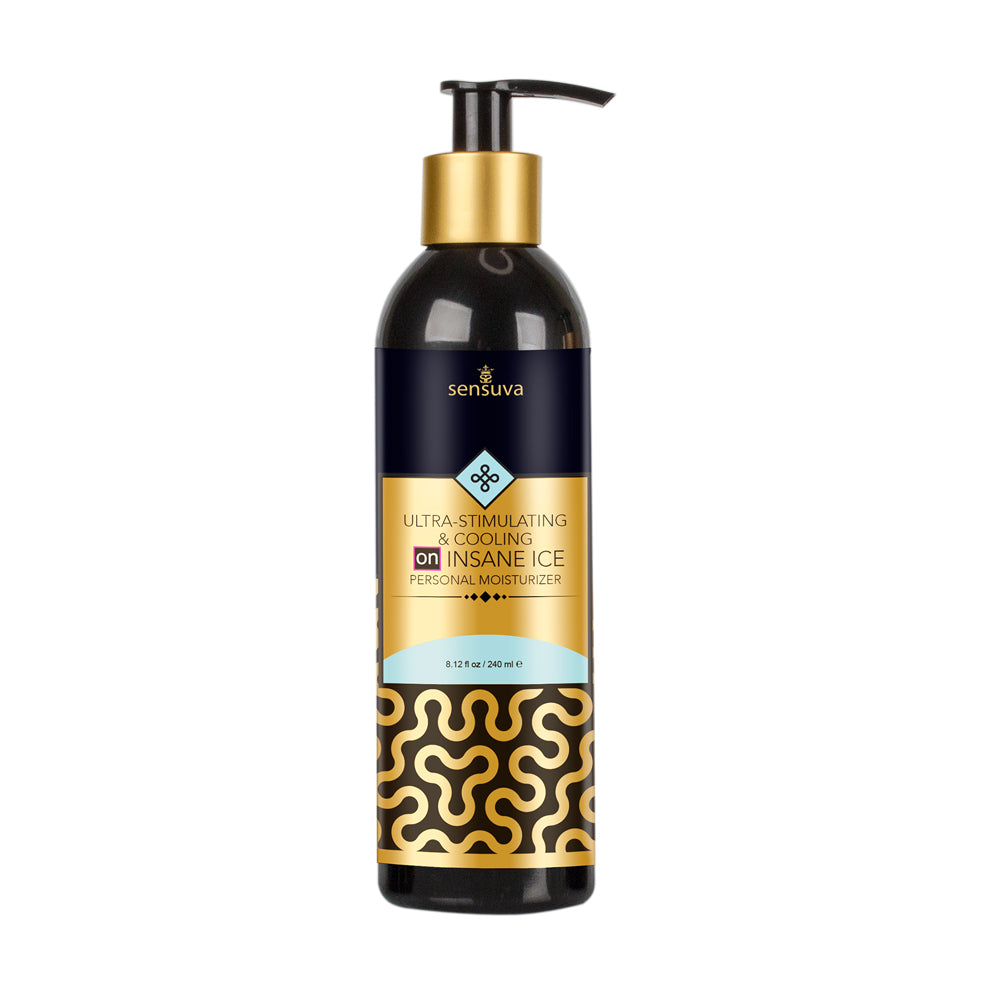 Ultra-Stimulating On Insane Ice Personal Moisturizer 8 oz. Bottle | 810002660887 | Available at EroticWarehouse.com