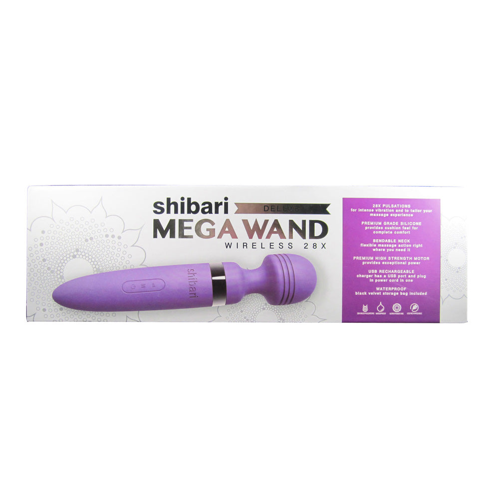 Shibari Deluxe Mega Wireless 28X Purple | 810046850213 | Available at EroticWarehouse.com