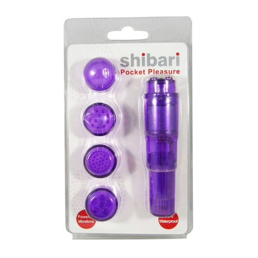 Shibari Pocket Pleasure Purple | 810046850244 | Available at EroticWarehouse.com