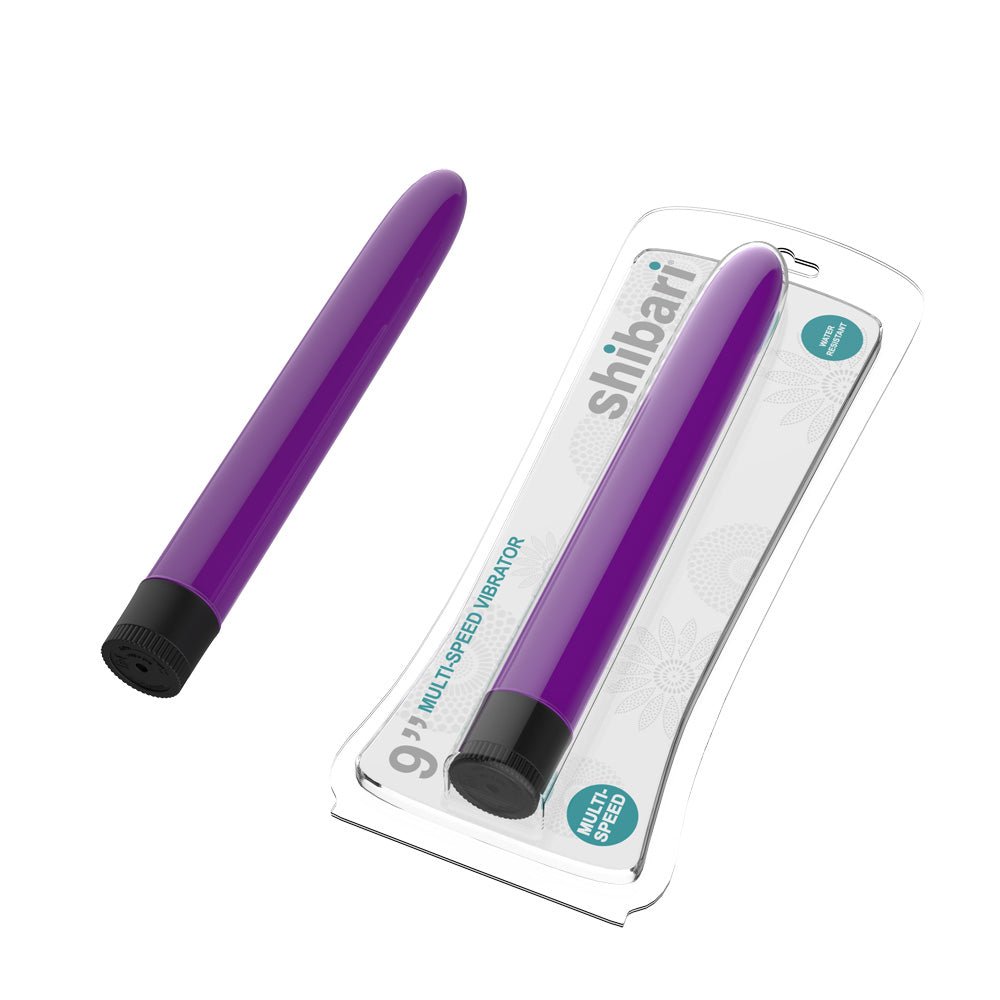 Shibari 9" Vibe Purple | 810046850770 | Available at EroticWarehouse.com