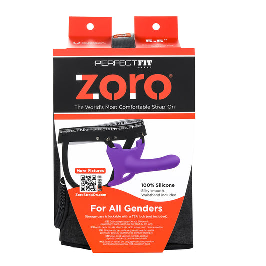 Zoro 5.5" With Case Purple | 8101144800906 | Available at EroticWarehouse.com