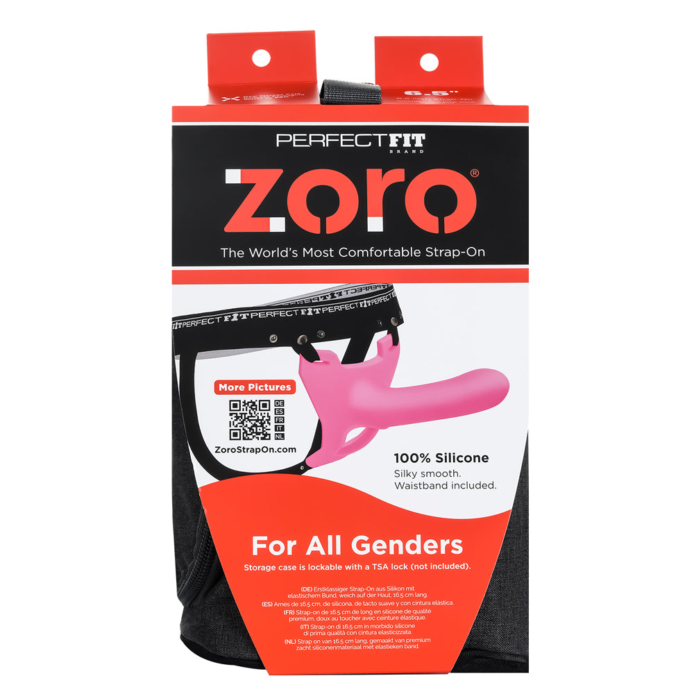 Zoro 6.5" With Case Pink | 8101144802368 | Available at EroticWarehouse.com