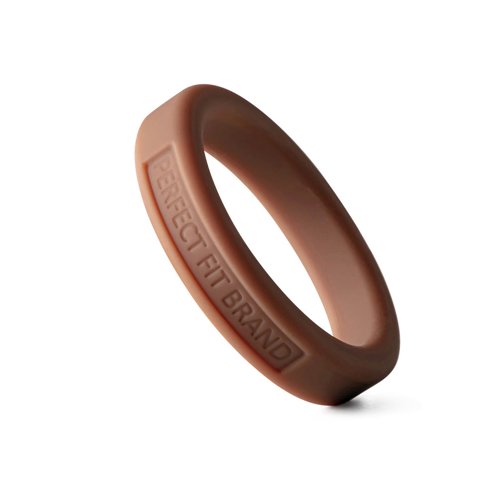 Classic 1.75" (44 mm) Silicone Med. Stretch Penis Ring Skintone 2 | 8101144805406 | Available at EroticWarehouse.com