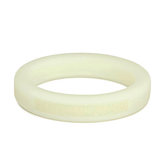 Classic 1.75" (44 mm) Silicone Med. Stretch Penis Ring Glow In The Dark | 8101144806632 | Available at EroticWarehouse.com