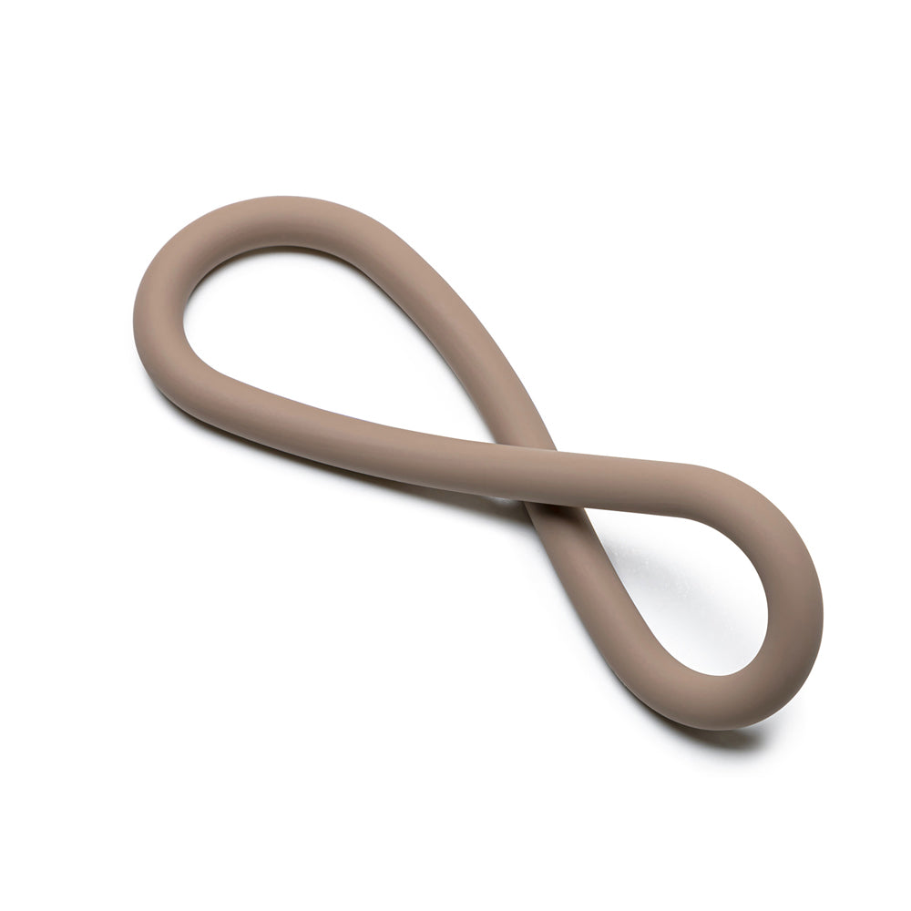 12" (305 mm) Silicone Hefty Wrap Ring Skintone 4 | 8101144808476 | Available at EroticWarehouse.com