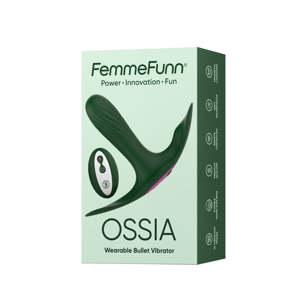 Femmefunn Ossia Dark Green | 810119281463 | Available at EroticWarehouse.com