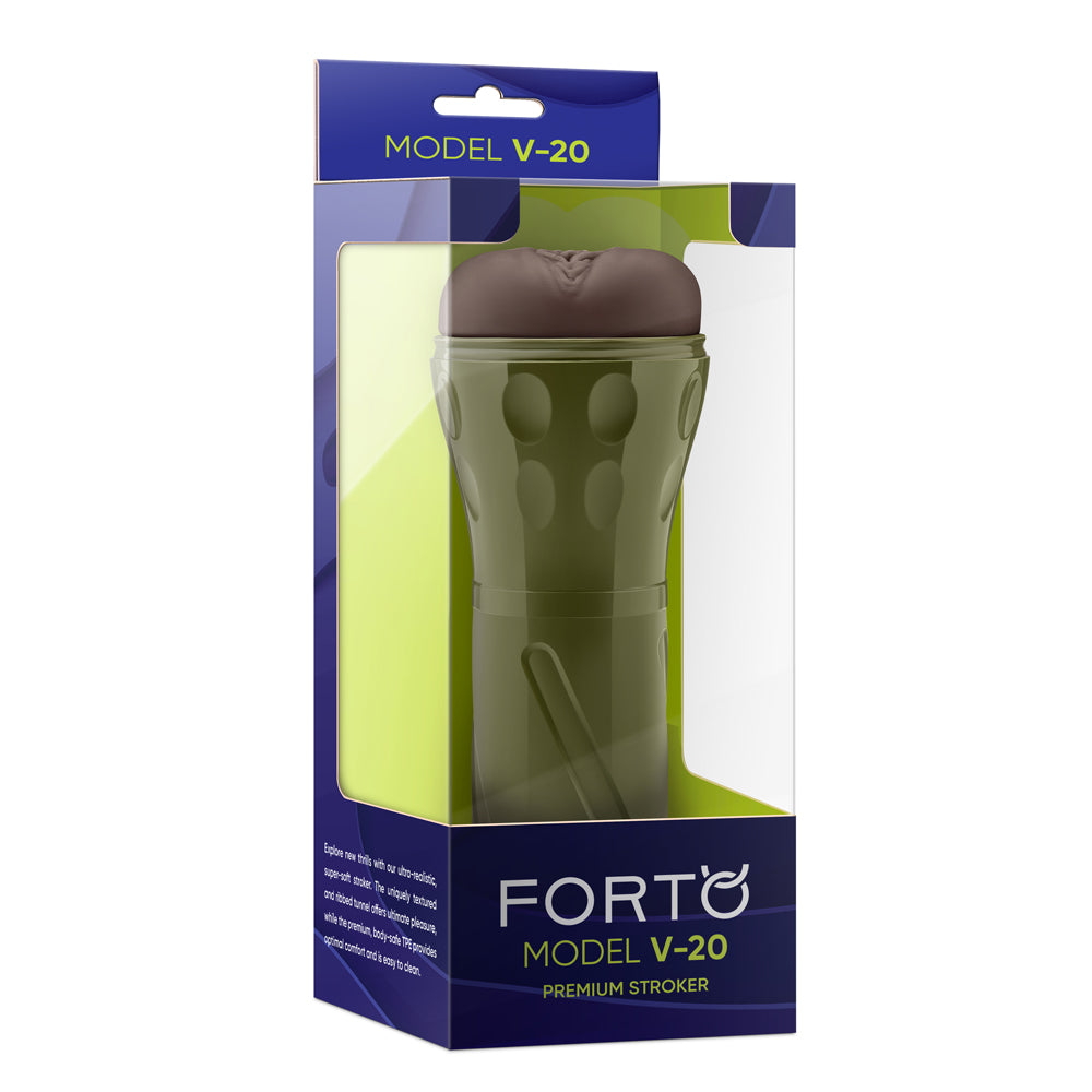 Model V-20 Stroker Dark | 810119281609 | Available at EroticWarehouse.com