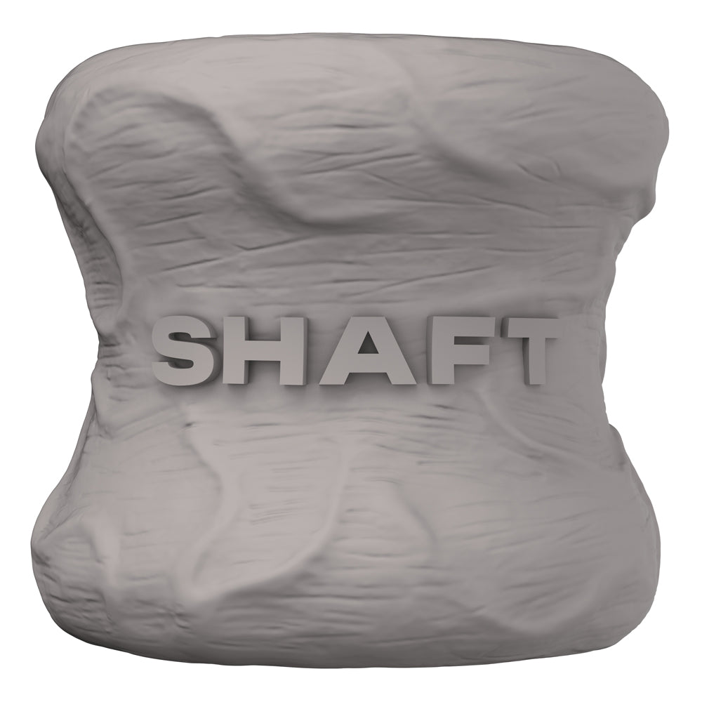 Model H: Shaft Ballstretcher Gray | 810119281654 | Available at EroticWarehouse.com