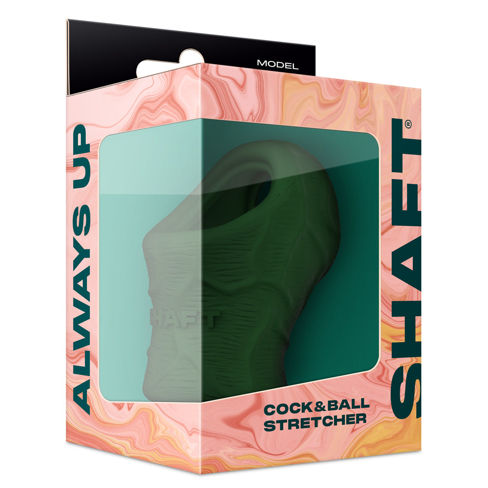 Model P: Shaft Cock & Ball Green | 810119281661 | Available at EroticWarehouse.com