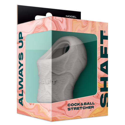 Model P: Shaft Cock & Ball Gray | 810119281678 | Available at EroticWarehouse.com