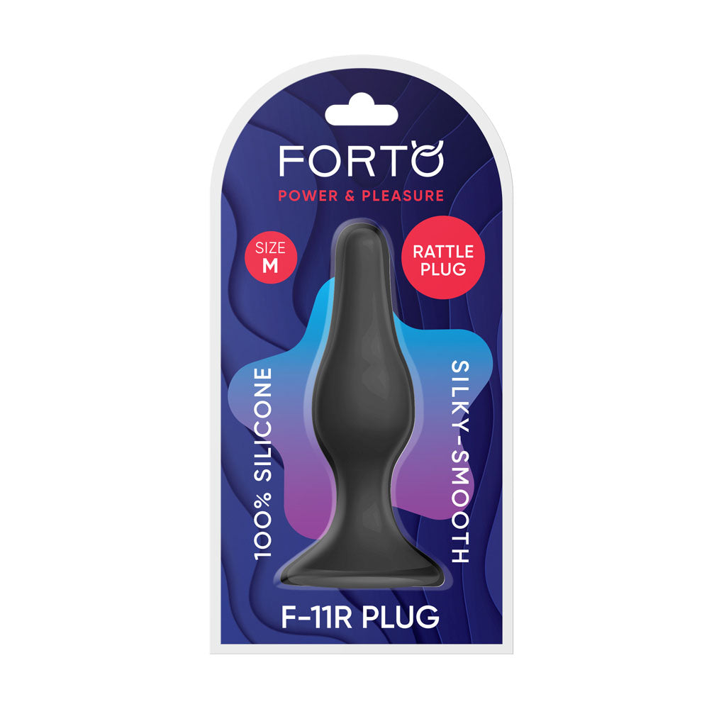 F-11R: Rattler Lungo Medium Black | 810119282019 | Available at EroticWarehouse.com