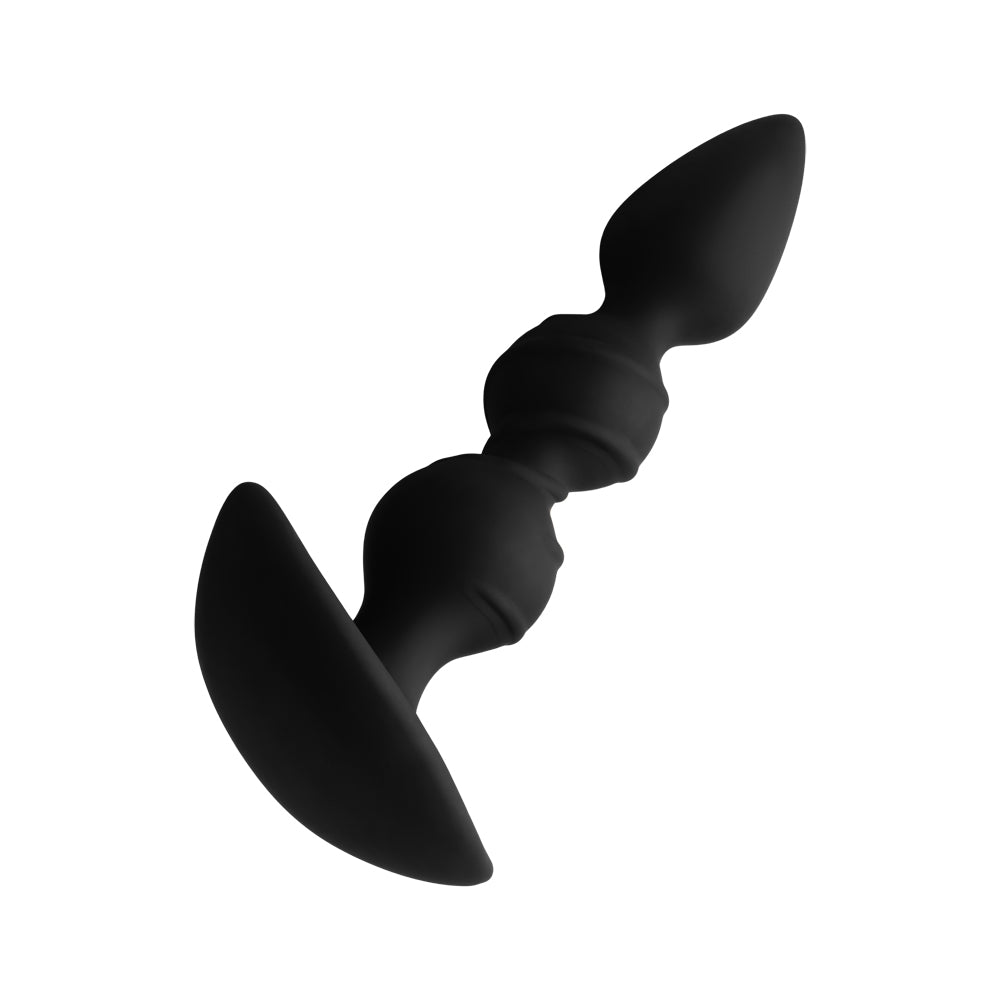 F-42R: Rattler Spiral Beads Black | 810119282064 | Available at EroticWarehouse.com