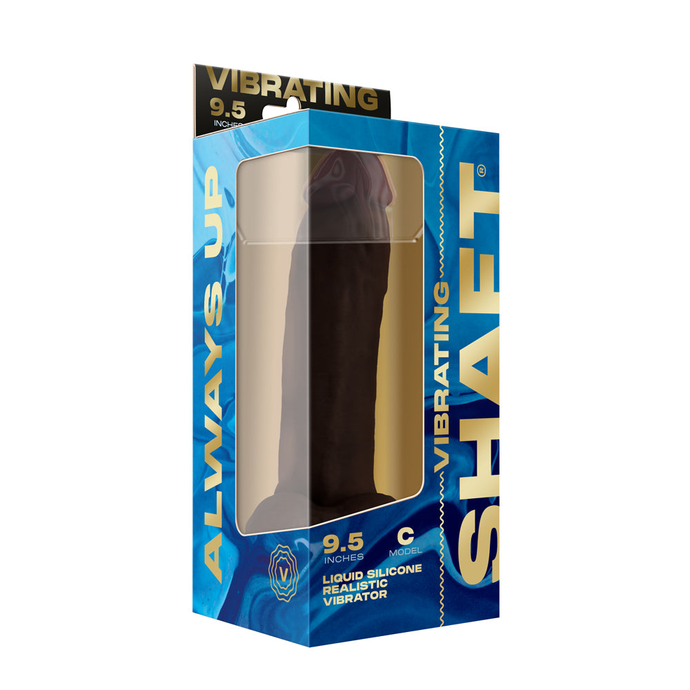 Vibrating Model C 9.5" Mahogany | 810119282675 | Available at EroticWarehouse.com