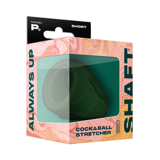 Model Ps: Shaft Cock & Ball Short Green | 810119282699 | Available at EroticWarehouse.com