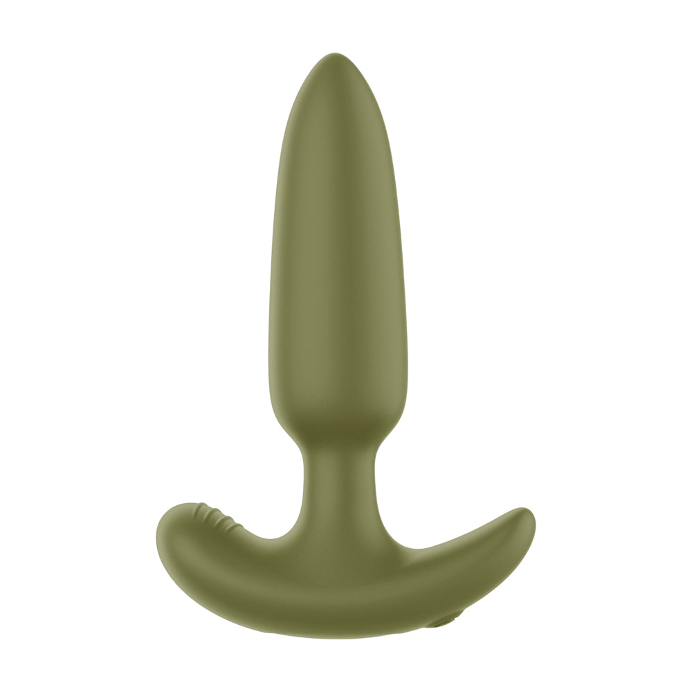 Pointed Vibrating Plug Green | 810119282958 | Available at EroticWarehouse.com