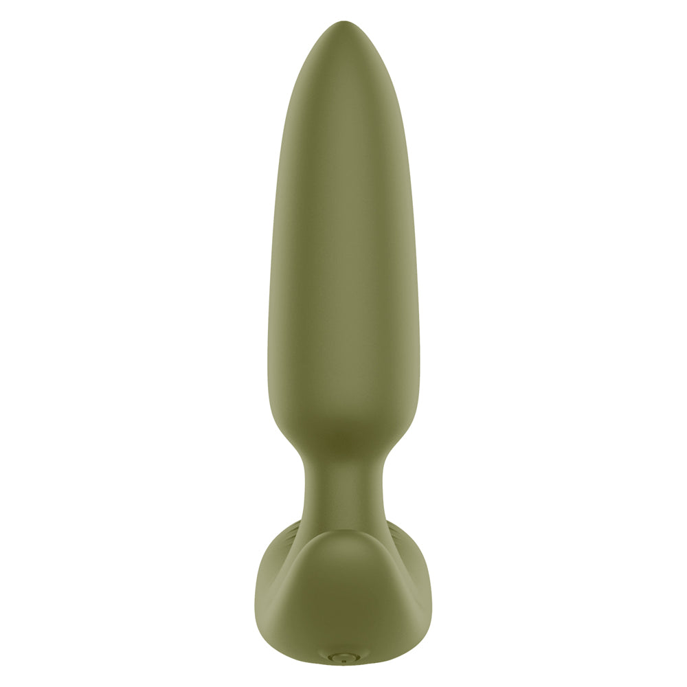 Pointed Vibrating Plug Green | 810119282958 | Available at EroticWarehouse.com